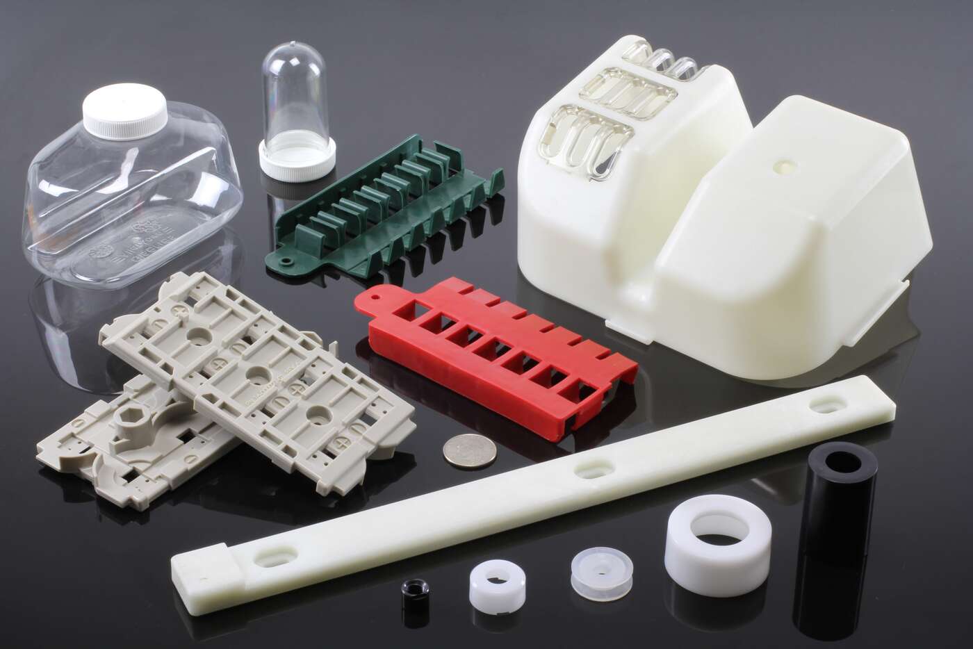 Custom Products-Plastic Injection Molded Components-Medium Size